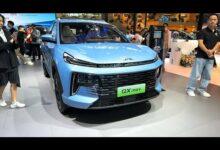 Видеообзор экстерьера и интерьера JAC QX PHEV 2024 года — автосалон в Гуанчжоу 2023 года
