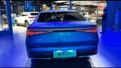 Видеообзор экстерьера и интерьера BYD SEAL DM-i PHEV 2024 года — Автосалон в Гуанчжоу, 2023 год
