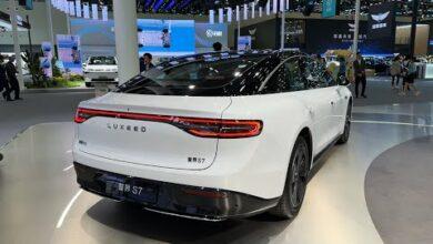 Видеообзор экстерьера и интерьера Huawei Chery Luxeed S7 EV 2024 года — автосалон в Гуанчжоу, 2023 год Видеообзор экстерьера и интерьера Huawei Chery Luxeed S7 EV 2024 года — автосалон в Гуанчжоу, 2023 год
