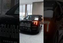 Короткое видео нового минивэна Geely ZEEKR 009 EV 2024 года
