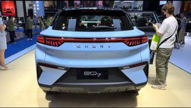 Видеообзор экстерьера и интерьера: Новый Chery eQ7 EV 2024 года — автосалон в Гуанчжоу 2023 года Видеообзор экстерьера и интерьера: Новый Chery eQ7 EV 2024 года — автосалон в Гуанчжоу 2023 года