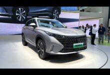 Обзор экстерьера и интерьера: SAIC ROEWE eRX5 PHEV 2024 года — Автосалон в Гуанчжоу, 2023 год