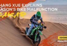 Чжан Сюэ объясняет поломку мотоцикла Мэйсона на этапе 2 丨KOVE RACING TEAM