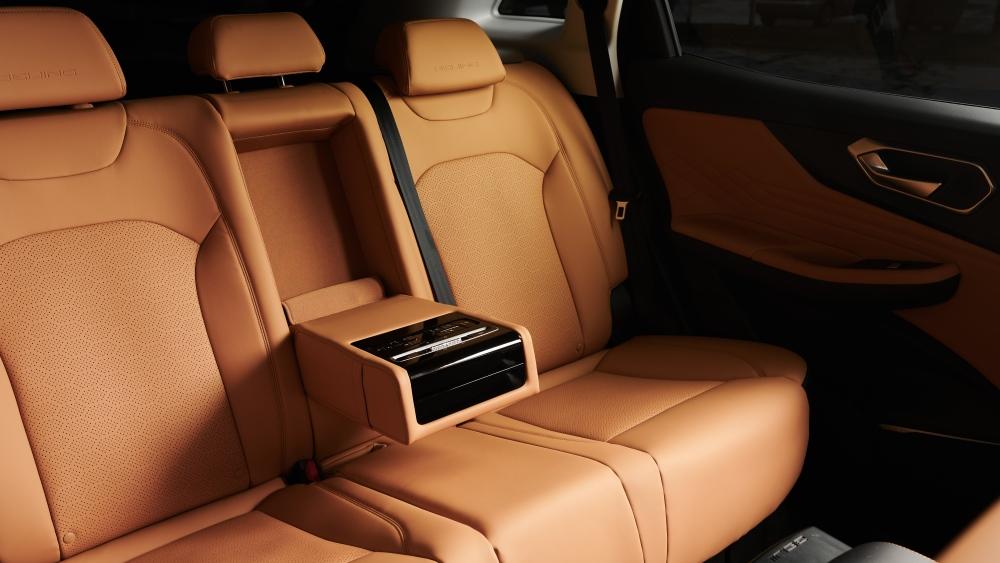 Салон BAIC X75 салон второй ряд сидений