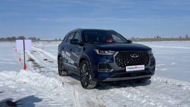 На полигоне под Алматы протестировали обновленный Chery Tiggo 8 Pro Max