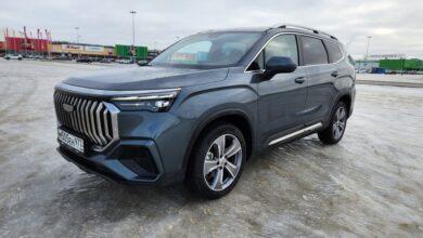 В России начались продажи 7-местного кроссовера Geely Okavango В России начались продажи 7-местного кроссовера Geely Okavango