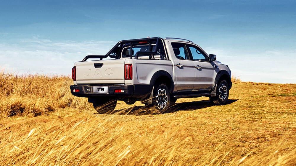 Пикап JAC T9, вид сзади