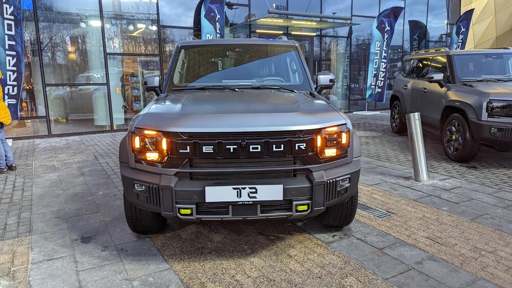 Фронтальная презентация Jetour T2