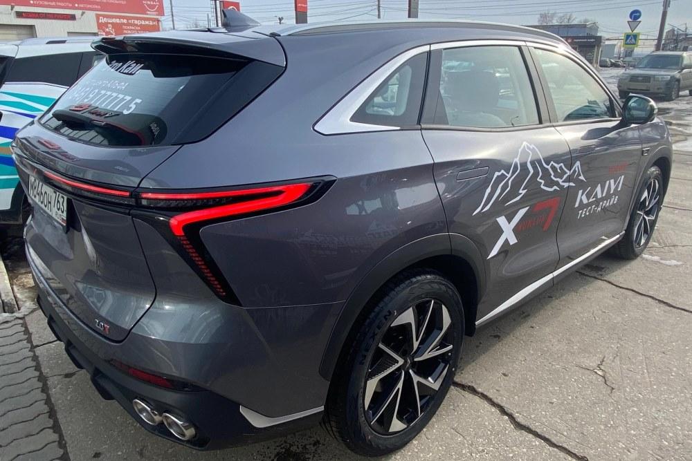 Кроссовер Kaiyi X7 Kunlun в ДЦ Альфа Самара купить новую боковую заднюю часть