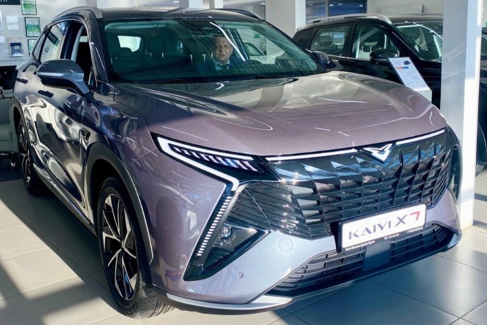 Кроссовер Kaiyi X7 Kunlun в DC ABCG Ярославль купить новую боковую переднюю часть