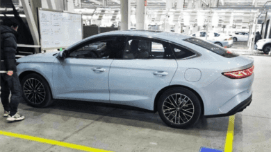 Новый седан BYD Qin L представлен без камуфляжа перед официальным запуском в Китае Новый седан BYD Qin L представлен без камуфляжа перед официальным запуском в Китае