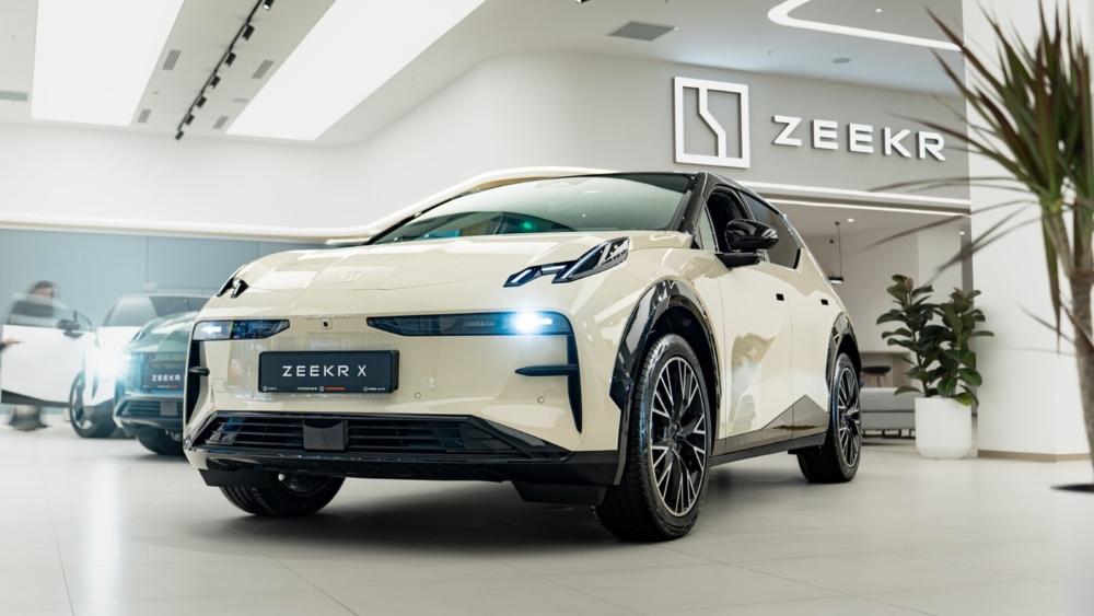 Zeekr X в официальном автосалоне Казахстана в Алматы