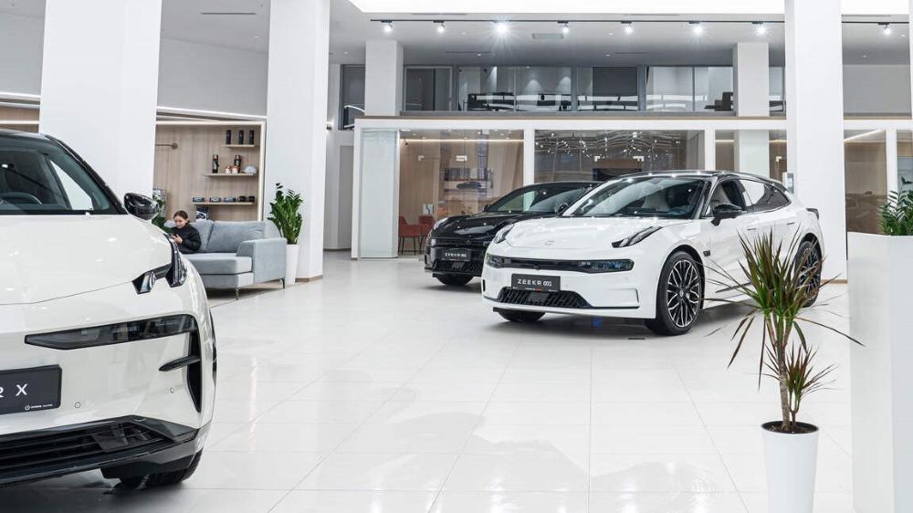 Автосалон Zeekr в Казахстане в Алматы