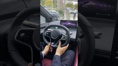 Короткое видео нового Huawei Chery Luxeed S7 EV 2024 года