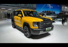 Видеообзор экстерьера и интерьера: новый GreatWall Haval MengLong PHEV 2024 года