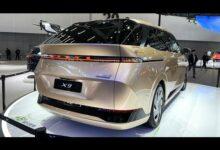 Видеообзор экстерьера и интерьера абсолютно нового XPeng X9 MPV EV 2024