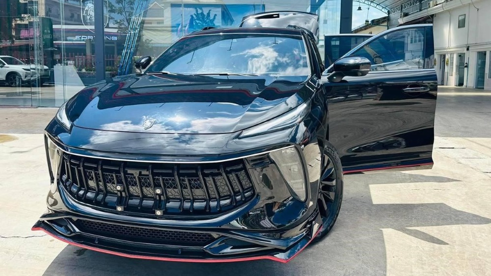 Передний обвес Forthing T5 EVO, передняя решетка радиатора