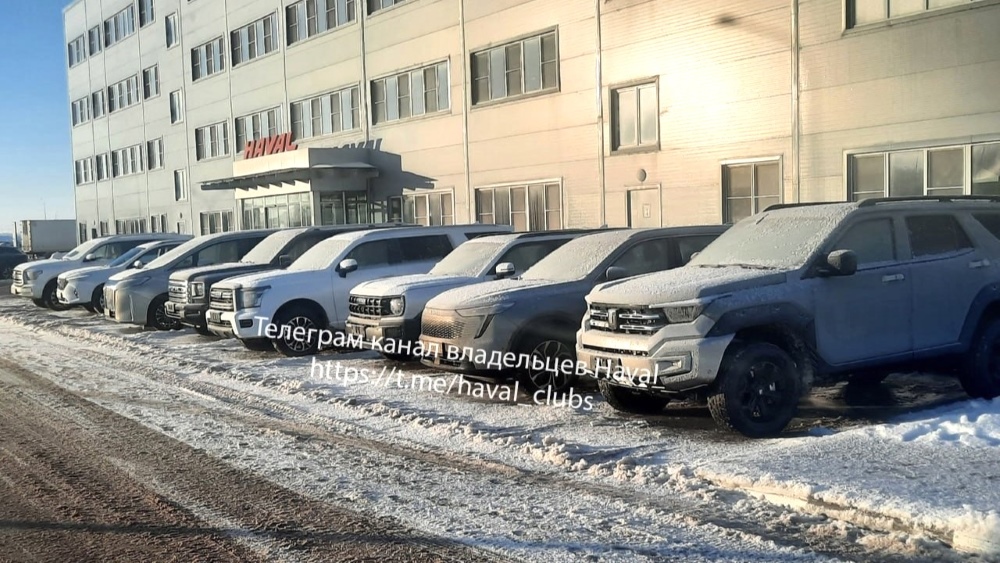 Новые Haval, Tank и Wey в России заводят в Тульской области