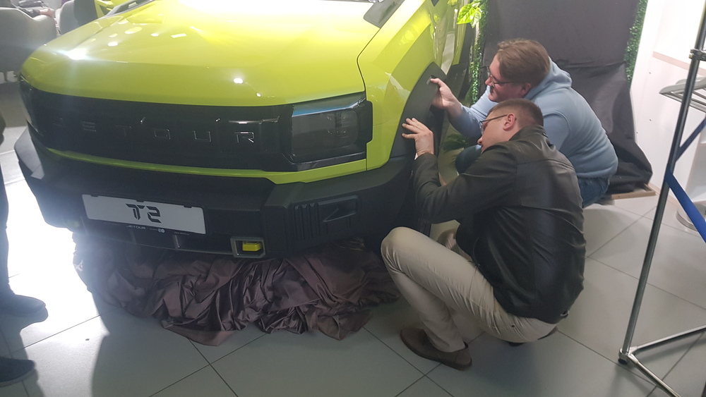 Презентация внедорожника Jetour T2 в Беларуси