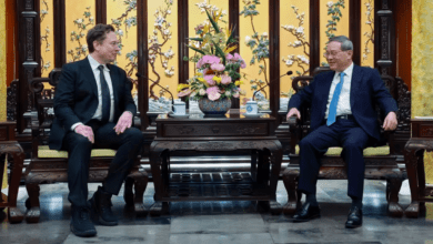 Поездка Илона Маска в Китай завершилась партнерством Tesla и Baidu для запуска системы FSD, сообщает Bloomberg Поездка Илона Маска в Китай завершилась партнерством Tesla и Baidu для запуска системы FSD, сообщает Bloomberg