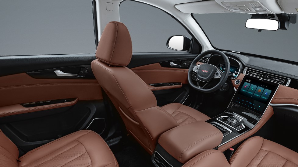 Интерьер салона кроссовера VGV U75 Plus 