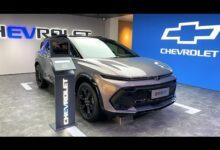 Краткий видеообзор экстерьера и интерьера Chevrolet Equinox RS EV 2025 года — Пекинский автосалон 2024 года