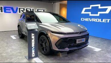 Краткий видеообзор экстерьера и интерьера Chevrolet Equinox RS EV 2025 года — Пекинский автосалон 2024 года