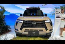Видеообзор экстерьера и интерьера LEXUS GX550h 2024 года — Пекинский автосалон 2024 года