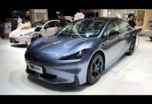 Видеообзор экстерьера и интерьера GAC Aion Hyper GT EV 2024 года
