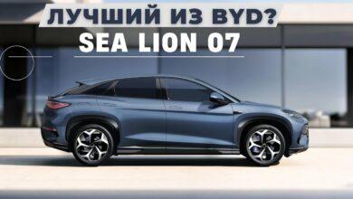 Видео нового кроссовера Sea Lion 07. Лучший из BYD?