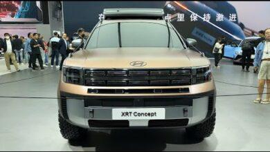 Видеообзор экстерьера и интерьера нового концепта Hyundai Santa Fe XRT