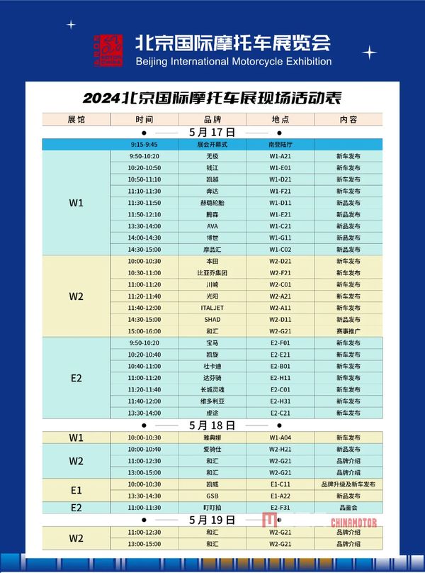 Выставка мотоциклов MOTOR CHINA 2024 начнется 17 мая 2024 года: краткий обзор участников.