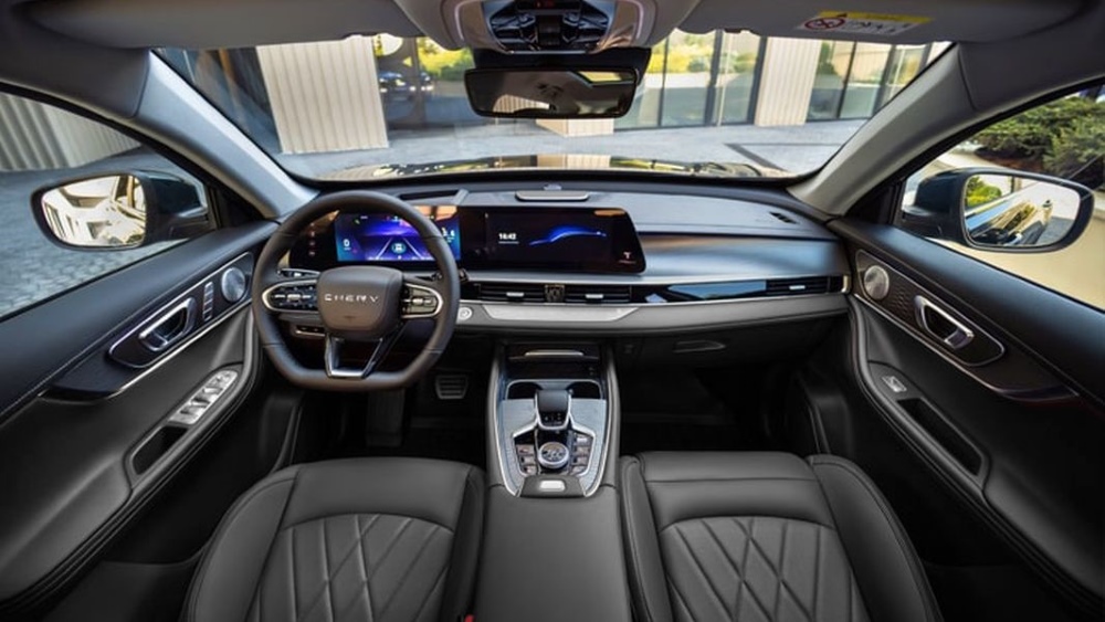 Обновленный салон кроссовера Chery Tiggo 8 Pro Max