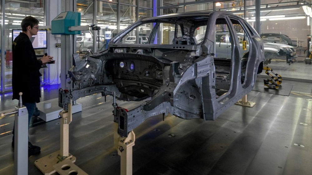 Производственный процесс на заводе «Автотор»