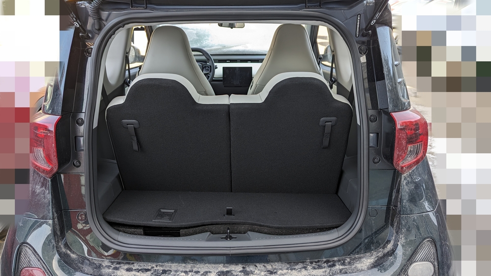 Chery eQ1 в России салон салон багажник