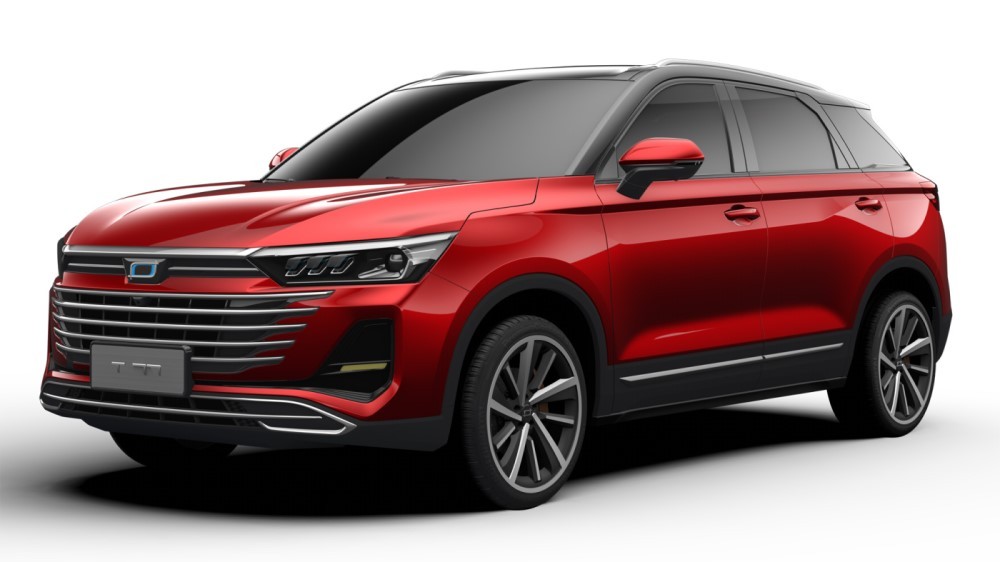 обновленный передок FAW Bestune T77