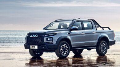 В Беларуси появится пикап JAC T9 с турбодизелем и измененной решеткой радиатора В Беларуси появится пикап JAC T9 с турбодизелем и измененной решеткой радиатора