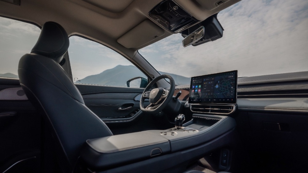 Салон кроссовера Jetour X90 Pro, интерьер