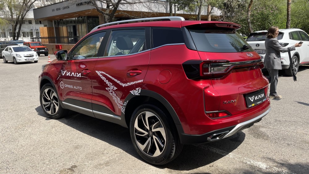 Kaiyi X3 Pro в Казахстане с задней стороны