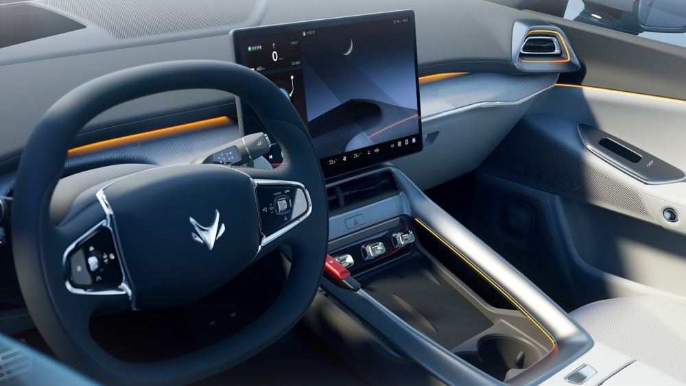 Официальные изображения интерьера седана Arcfox Alpha S5