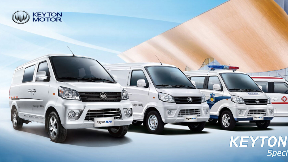 Китайский фургон qiteng keyton m70