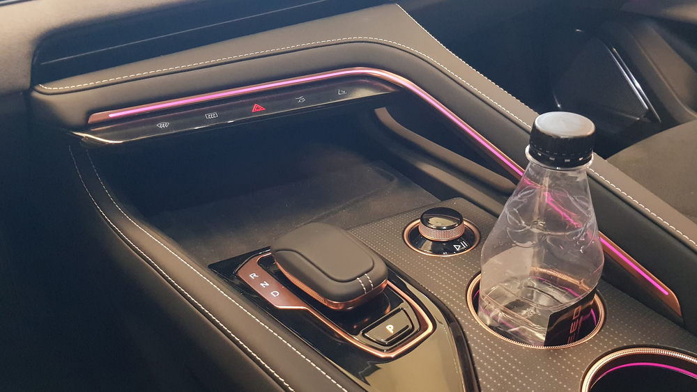 Zeekr 001 салон интерьер в Беларуси тест официальный консоль центральный тоннель