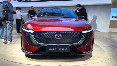 Видеообзор экстерьера и интерьера новой Mazda EZ-6 EV 2025 года