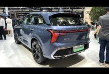 Видеообзор экстерьера и интерьера кроссовера FAW HONGQI HS3 PHEV 2024 года