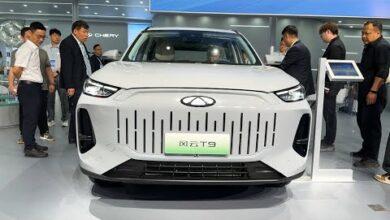 Видеообзор экстерьера и интерьера Chery Fulwin T9 PHEV 2024 года — Пекинский автосалон 2024 года