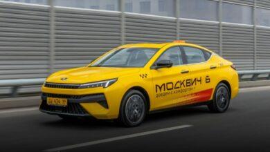 В московских такси появились новые «отечественные» седаны «Москвич 6» В московских такси появились новые «отечественные» седаны «Москвич 6»