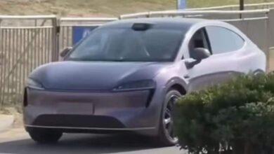 В Китае появились шпионские снимки новой модели от Luxeed, которая вероятно будет называться S9.