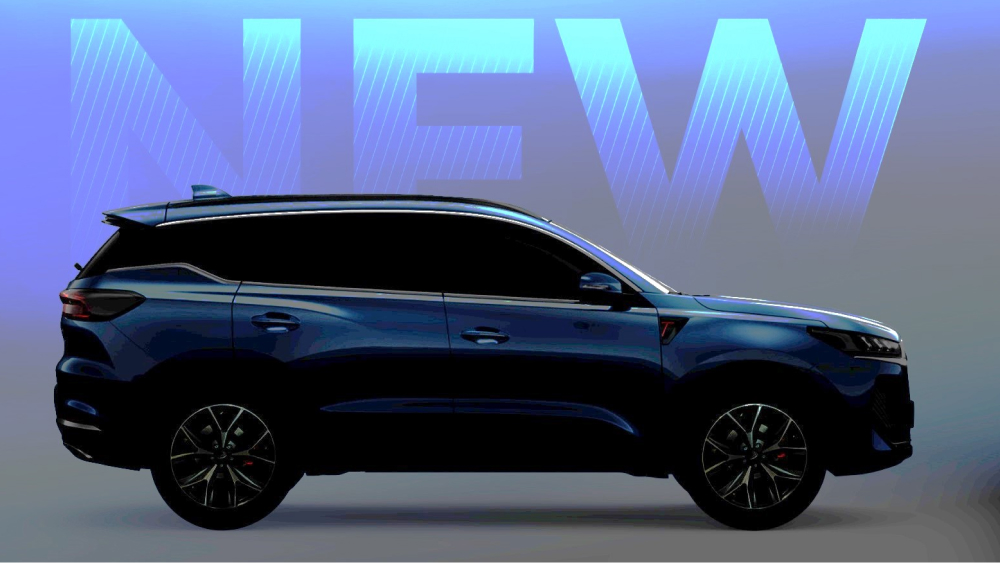 Анонс нового кроссовера Chery Tiggo 7 pro max вид сбоку