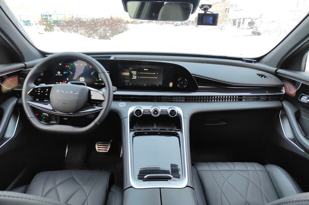 Exeed RX Мишин тест салона салона