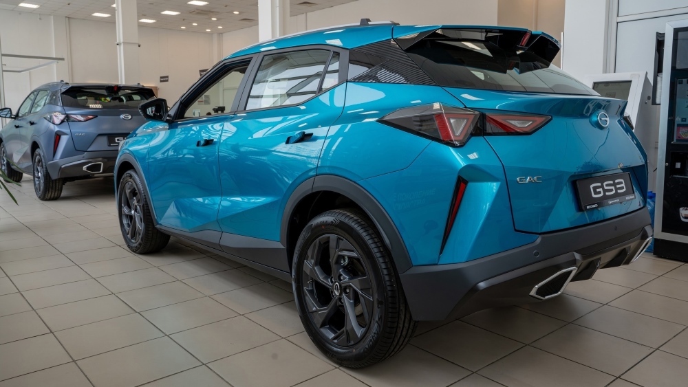 GAC GS3 в автосалоне у дилера купить новые боковые задние ТСК Мотор Киров